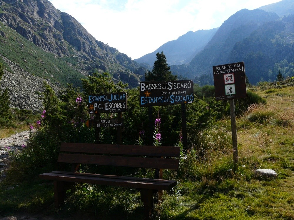 En montant au refuge Siscaro