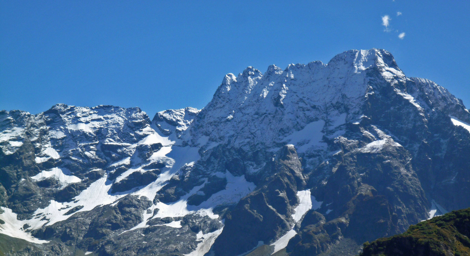 Fini l'été! La face nord du Sirac