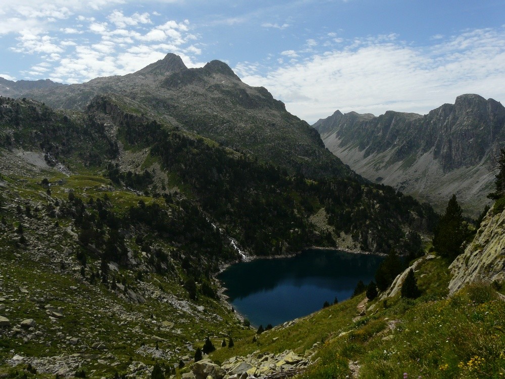 Au dessus du Lac de Restanca