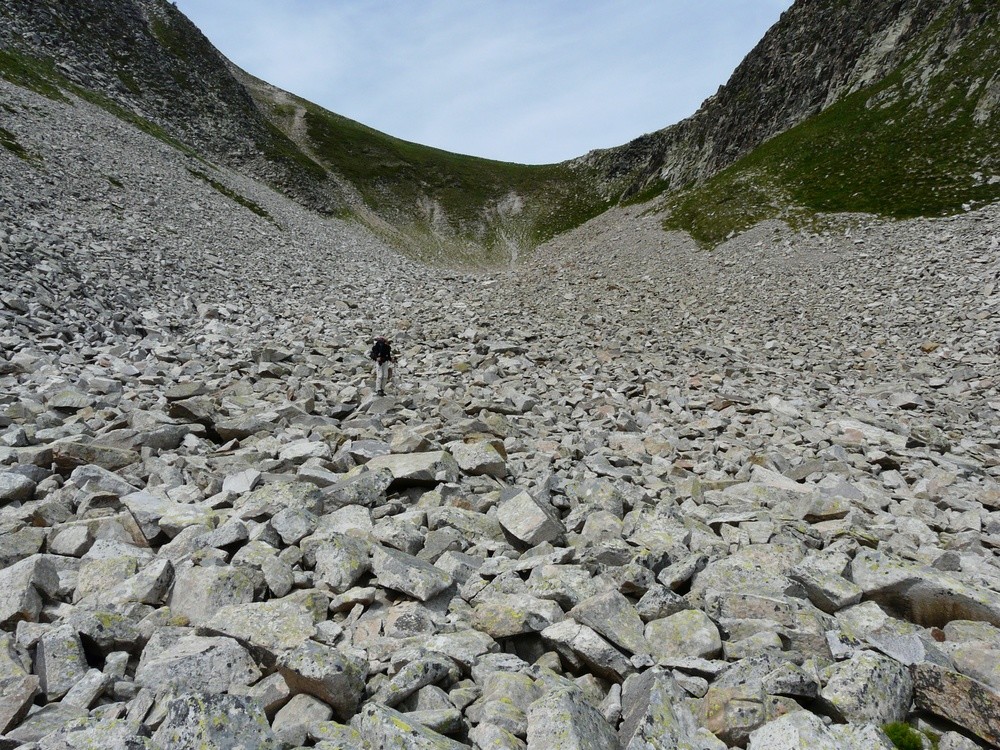 Le pierrier du col Rosari