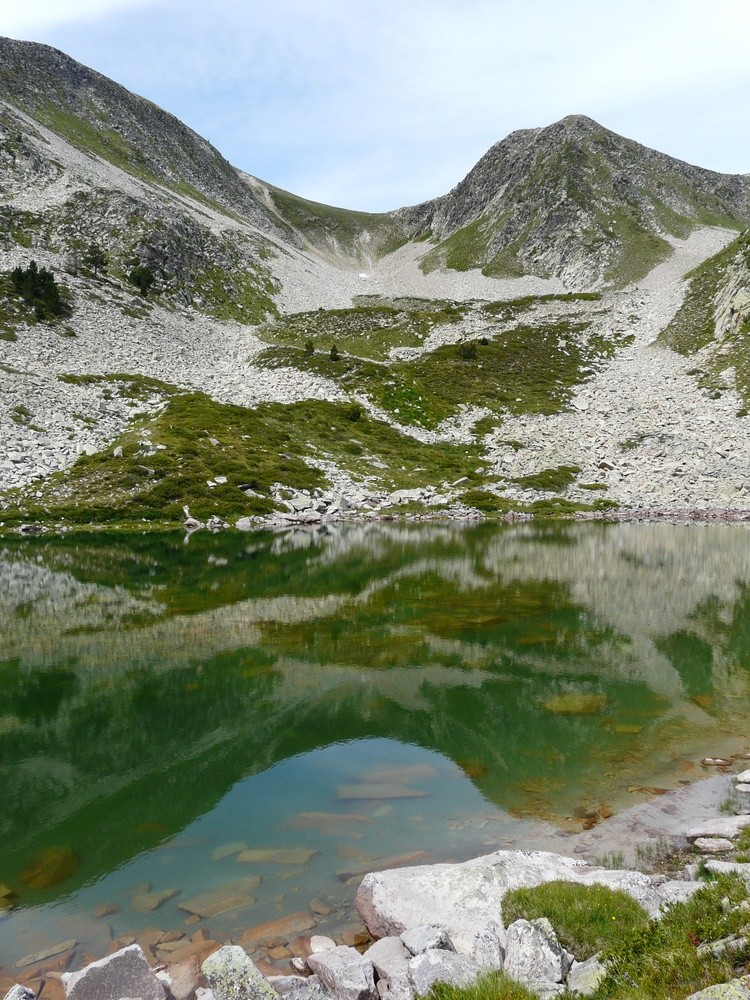 Versant E du col de l'étang Rosari