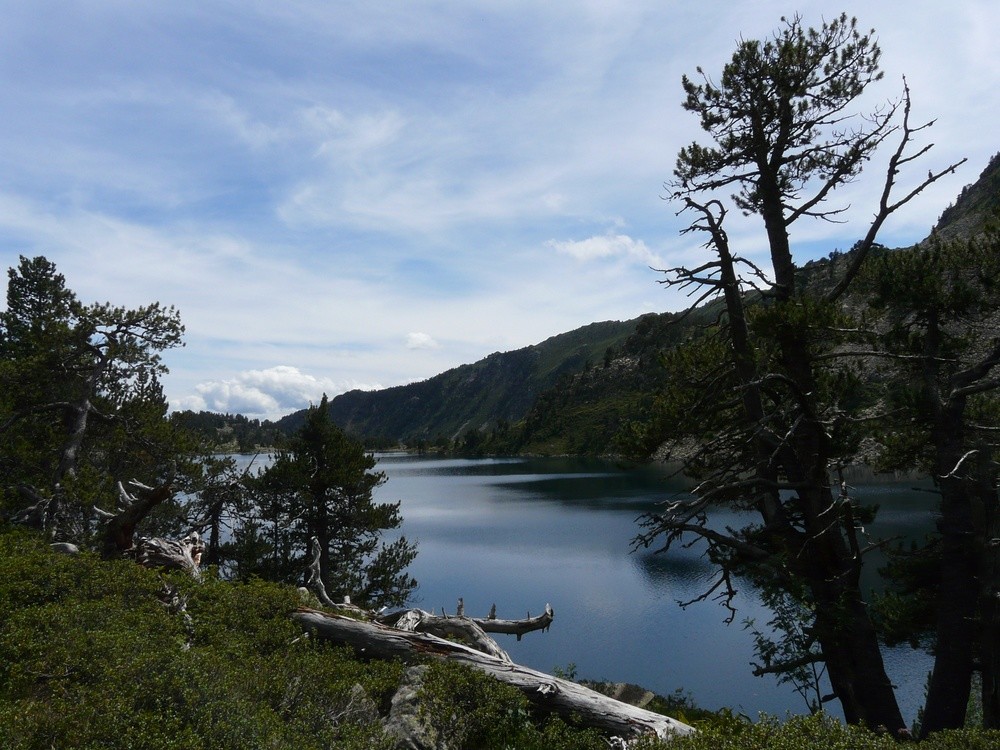 Au dessus du lac Airoto