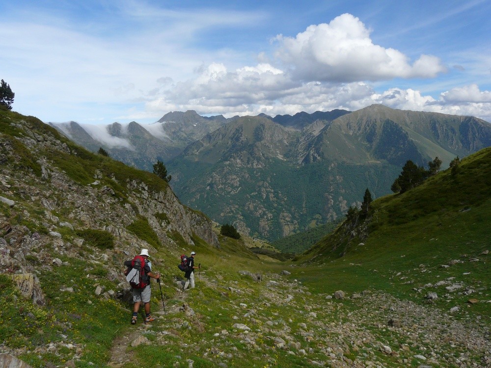 Descente sur Alos d'Isil