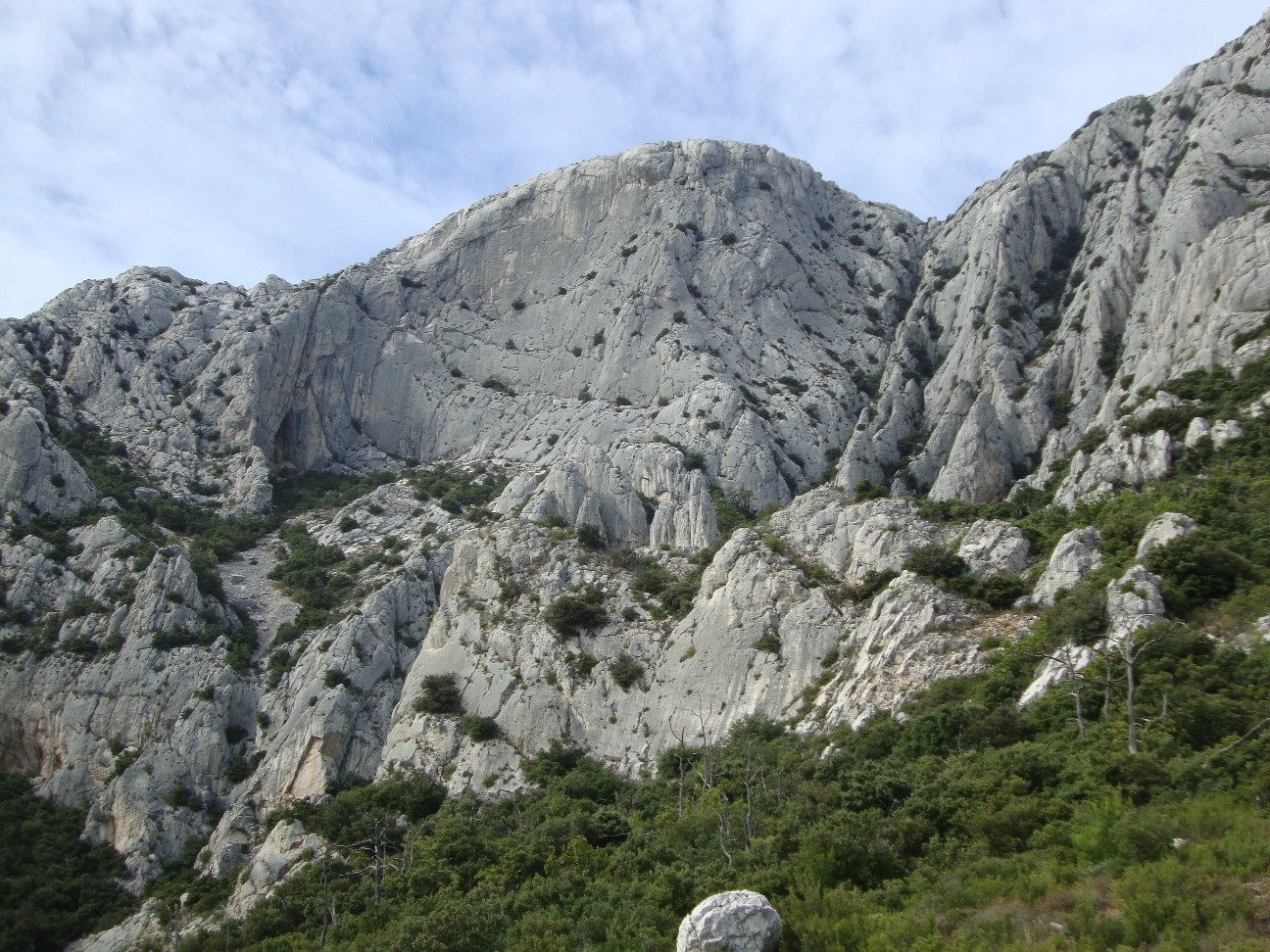 Eperon de la Vierge : un secteur sauvage