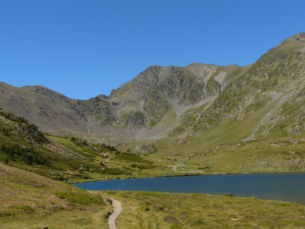Le versant E du Carlit