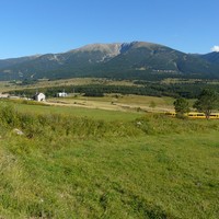 Vers le Col de la Perche - Le petit train jaune