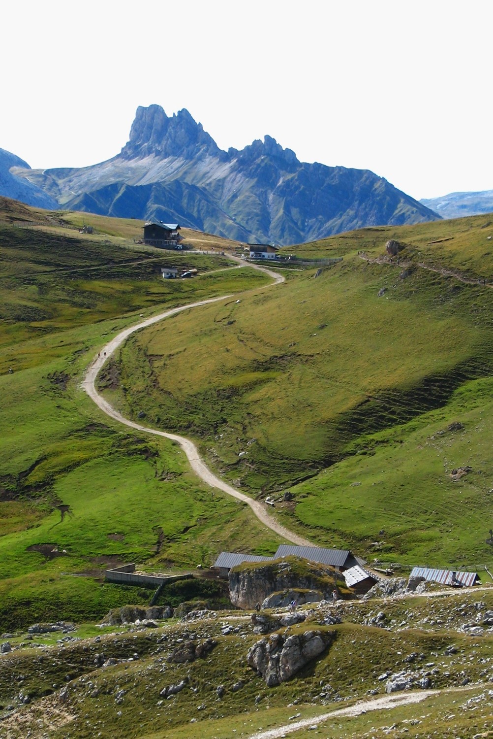 Refuge Sasso Piatto vu du Friedrich-August Weg (n°557)