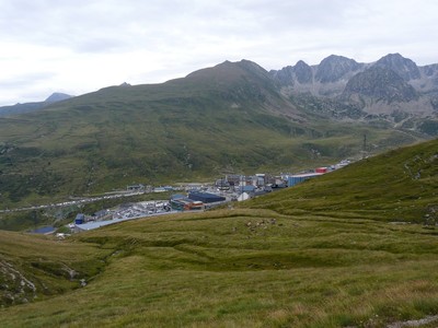 Dans la descente sur le Pas de la Case