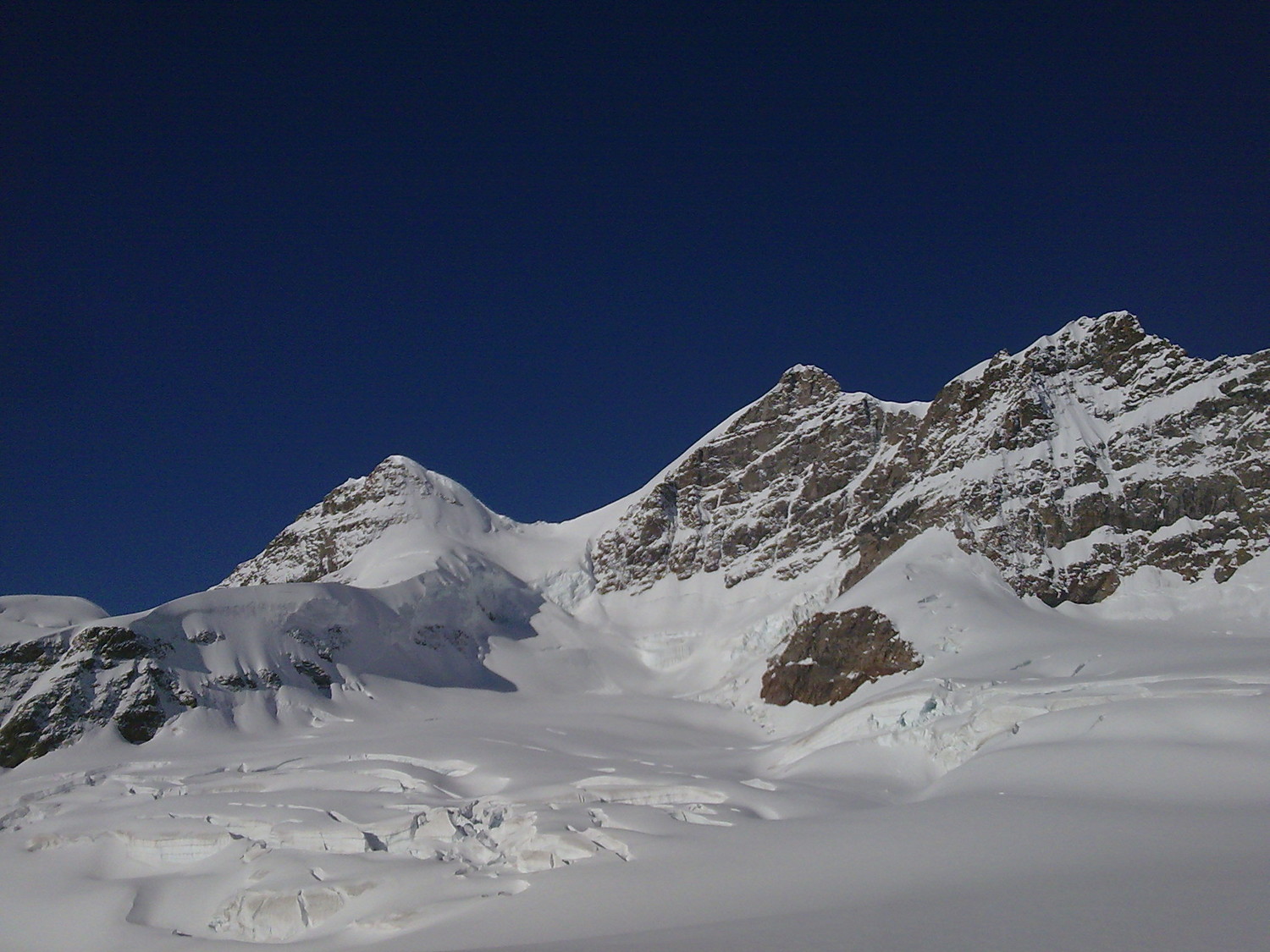 Jungfrau et Rottalhorn
