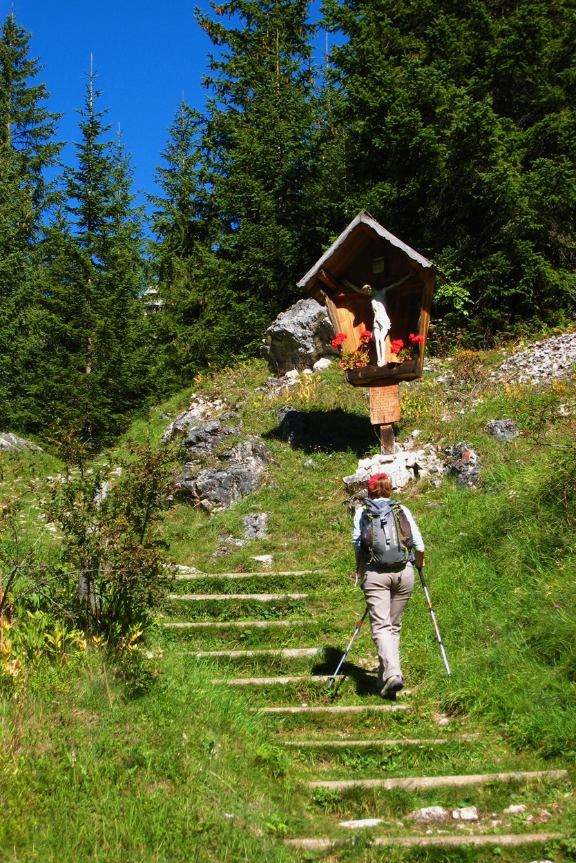 Le chemin de croix de Campitello à Pian