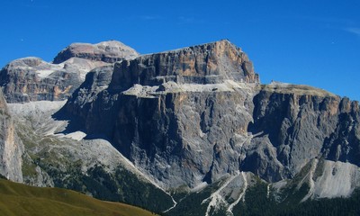 Piz Boé (3152m) et Sas de Pordoi Piz Boé (3152m) et Sas de Pordoi