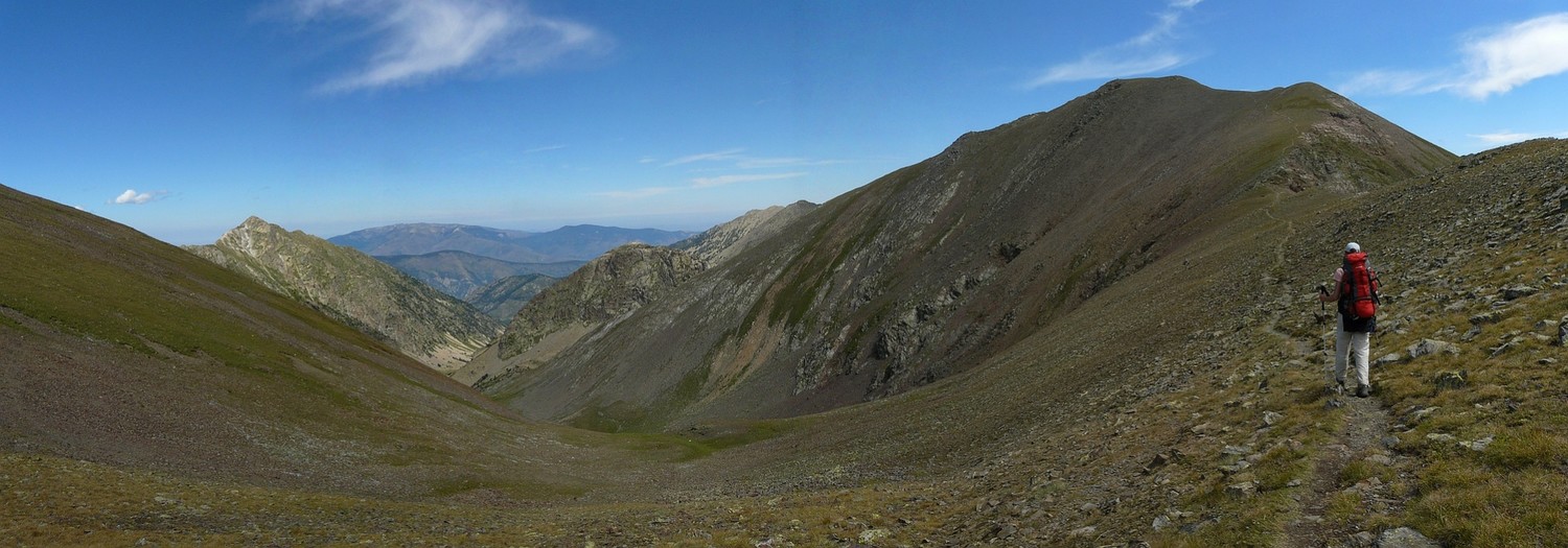 En montant vers le Pic de Noufonts