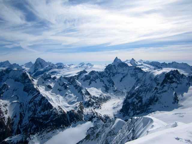 Panorama depuis le pigne d'Arolla