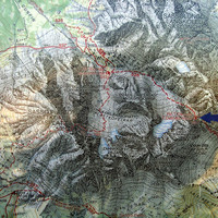 Carte du groupe du Sassolungo     