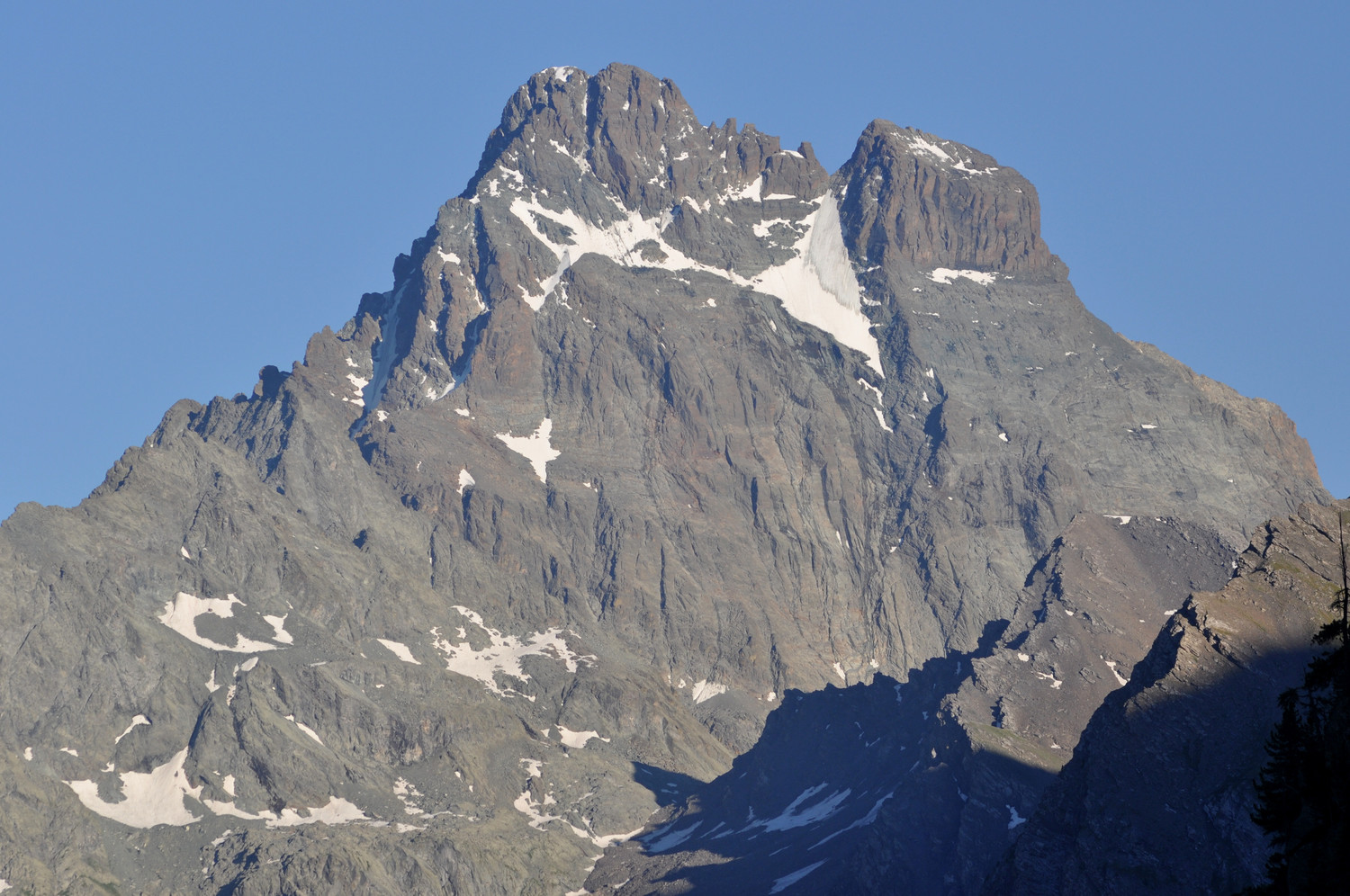 Monte Viso, face NW . 07/2010
