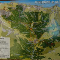 Les itinéraires de la vallée de Setcasas