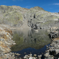 Lac Noir supérieur (aiguilles Rouges)