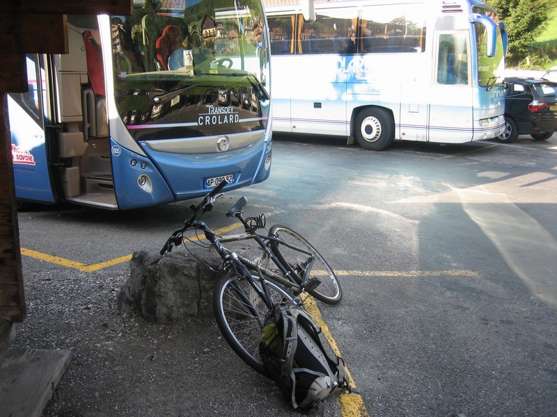 Gare routière du Grand-Bornand (pour la grimpeuse)