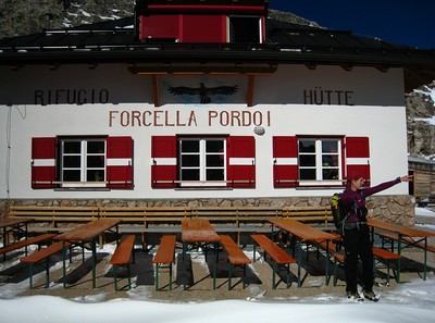 Refuge Forcella Pordoi Refuge Forcella Pordoi