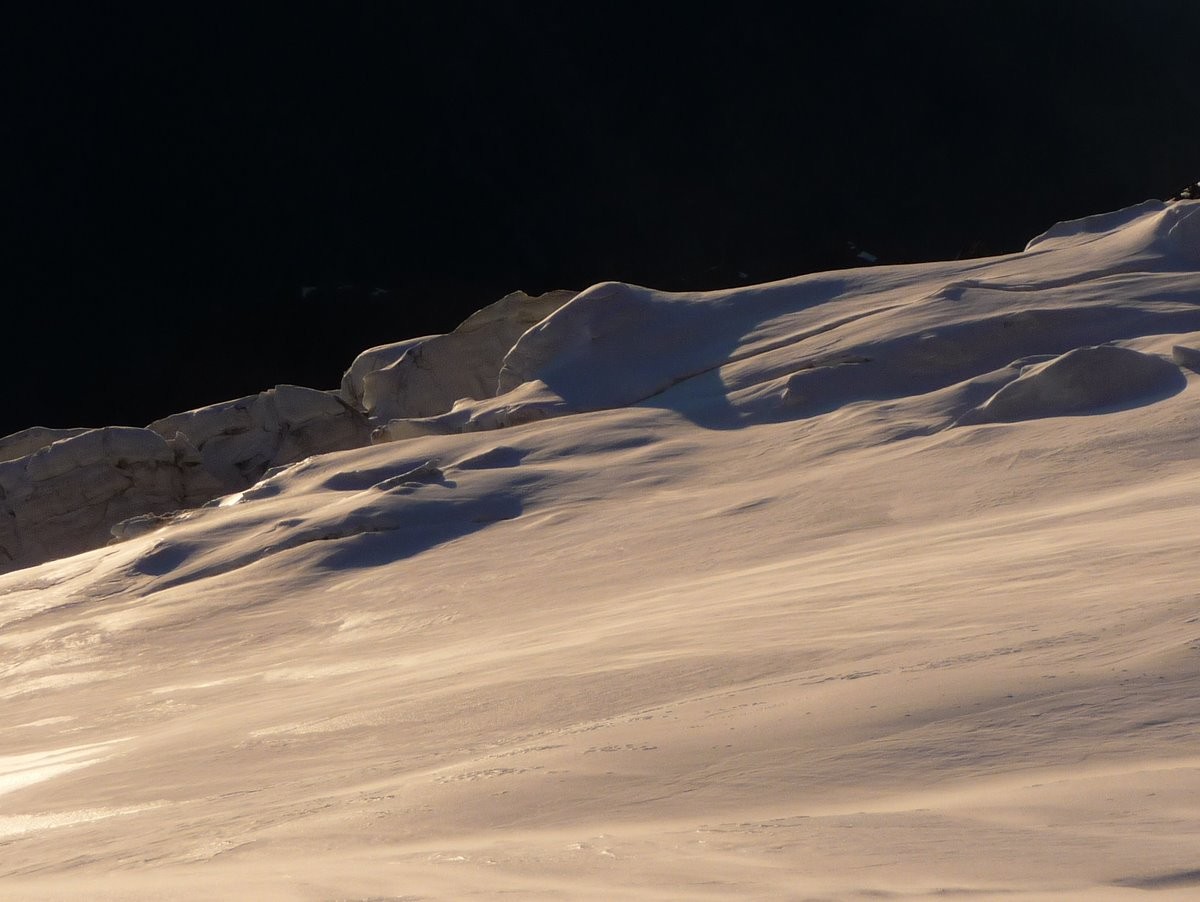 ....seracchi sotto la nord del Fletschhorn....