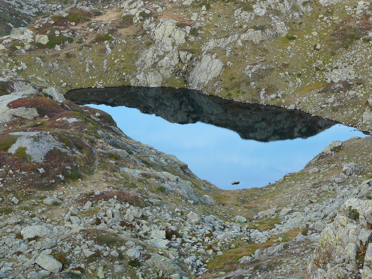 Un lac des Chéserys (Aiguilles Rouges)