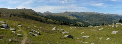 Vue sur le chemin déjà parcouru Vue sur le chemin déjà parcouru