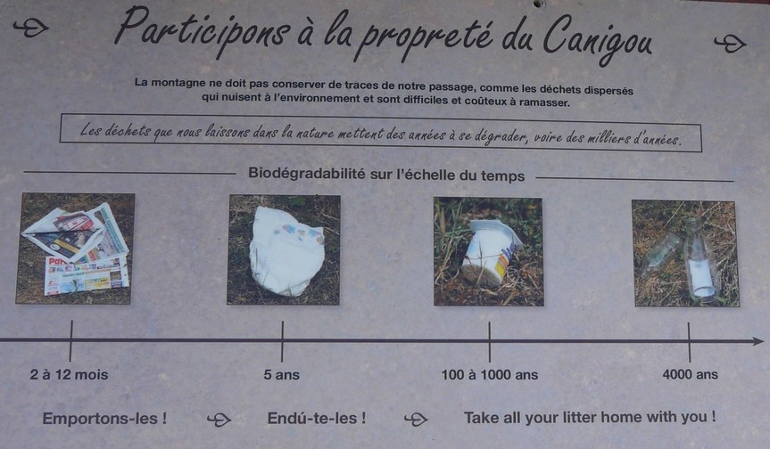 Participons à la propreté du Canigou