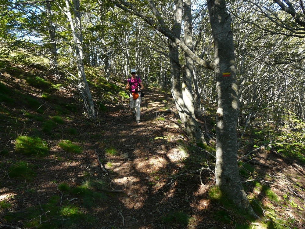 Descente sur le col de Formentera