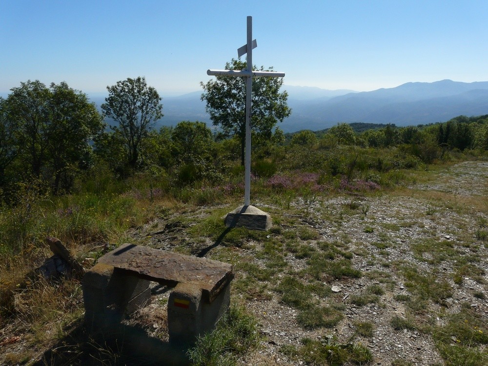 La creu del coll de la Reducta