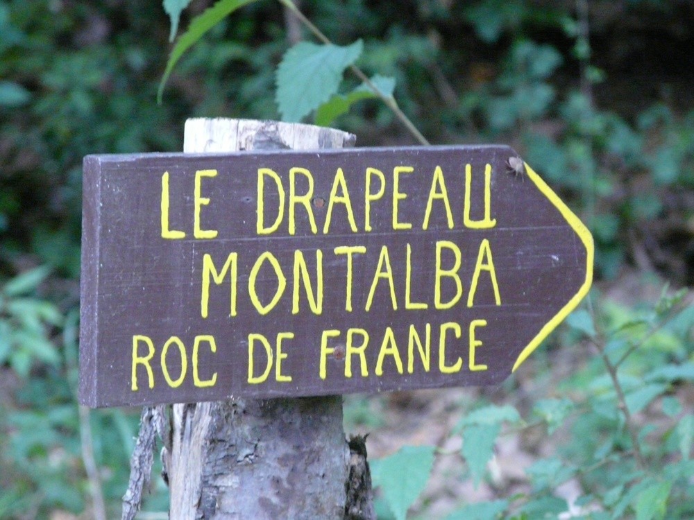 Direction le Roc de France