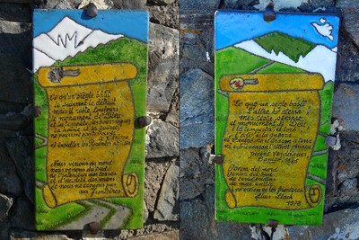 Pic du Canigou - Inscriptions Pic du Canigou - Inscriptions