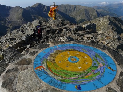 Pic du Canigou - Table d'orientation Pic du Canigou - Table d'orientation
