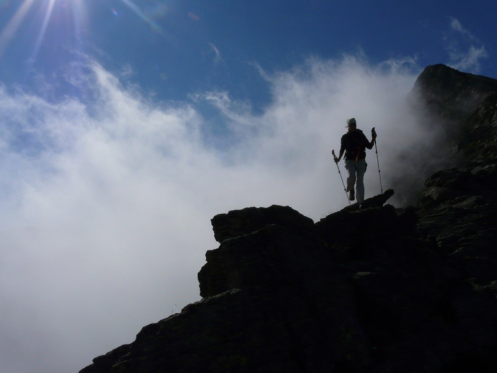 Pic du Canigou - descente de la crête N