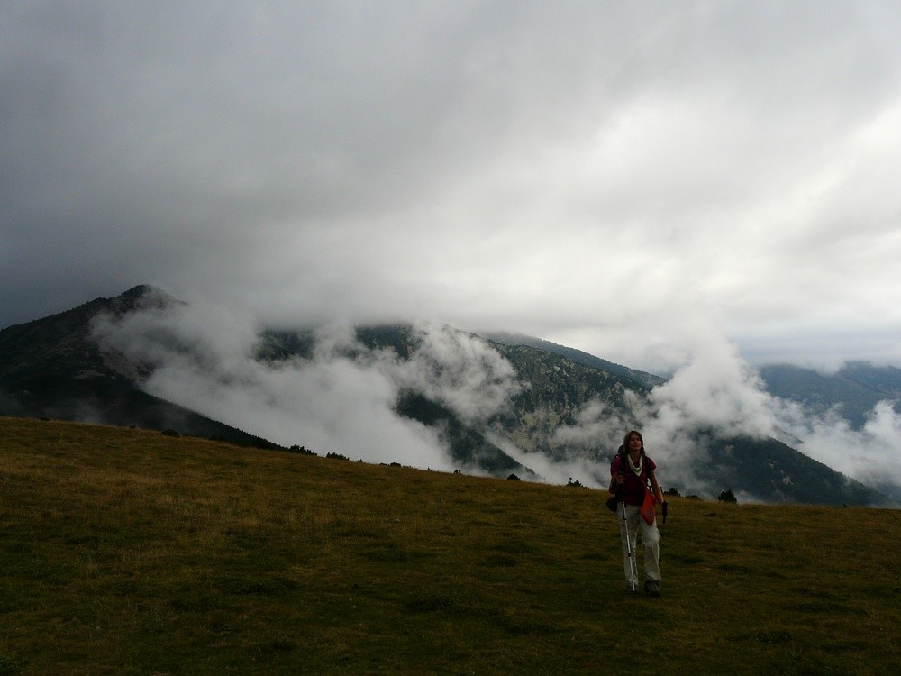 Arrivée au col de la Cirère