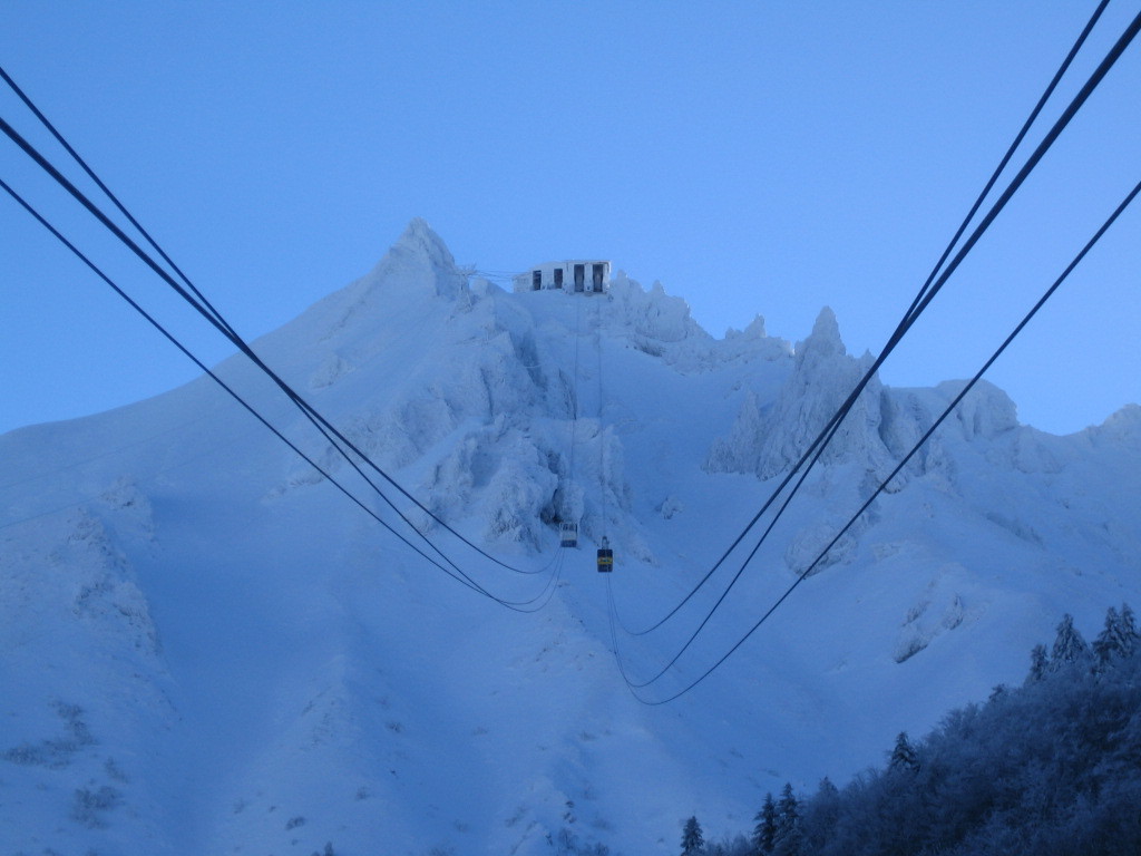 Puy de Sancy hiver