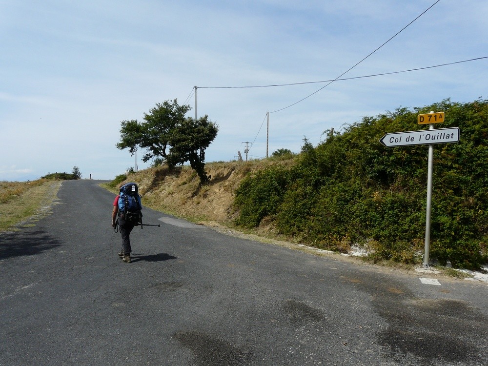 Direction le col de l'Ouillat