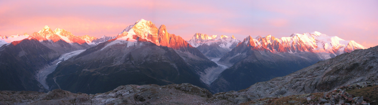 Bivouac aux aiguilles Rouges