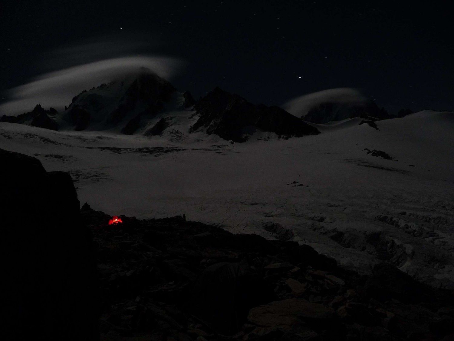 lueurs nocturnes sur le bassin du Tour