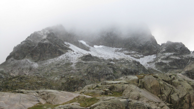 Pic Palas depuis le refuge d'Arrémoulit