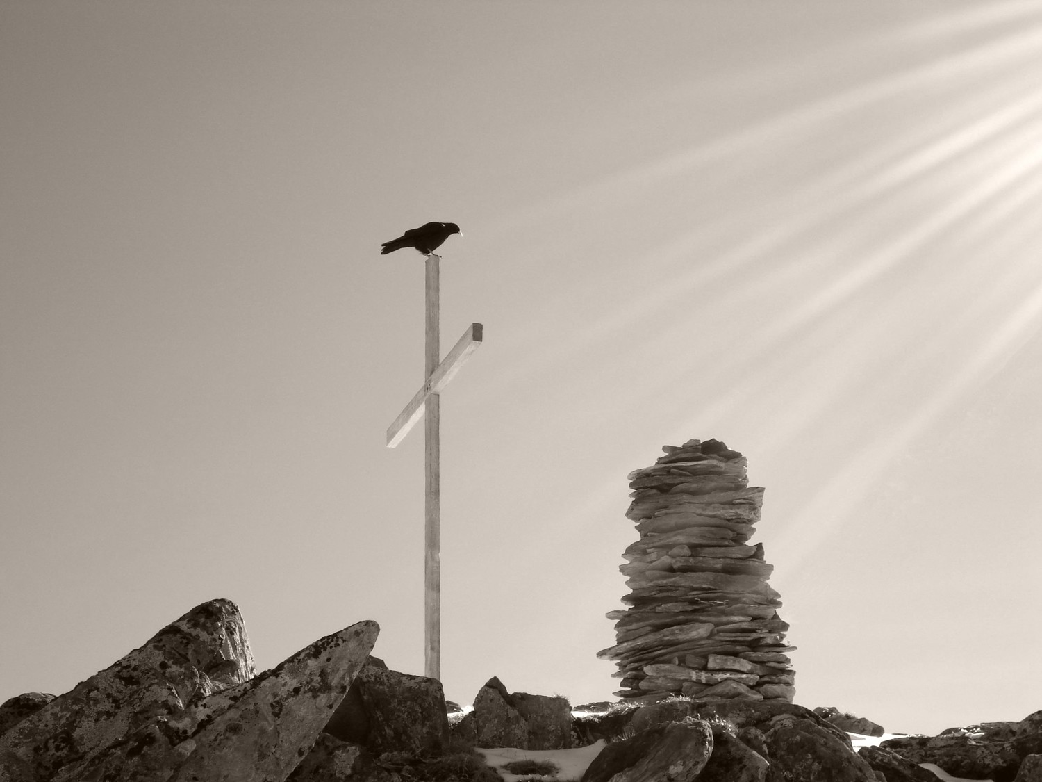 Sommet de la pointe Ronde