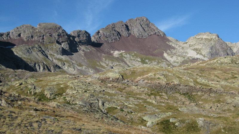 Punta Fulsa depuis le Collado de Urdiceto