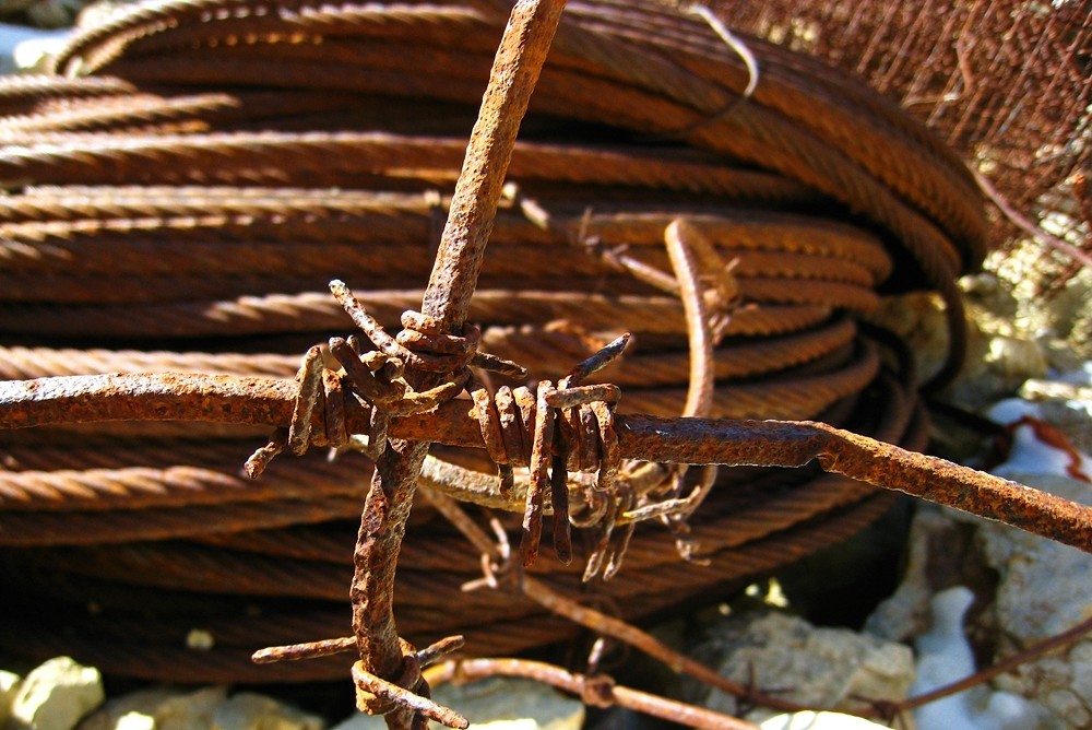 Vestige de la Grande Guerre dans les Dolomites