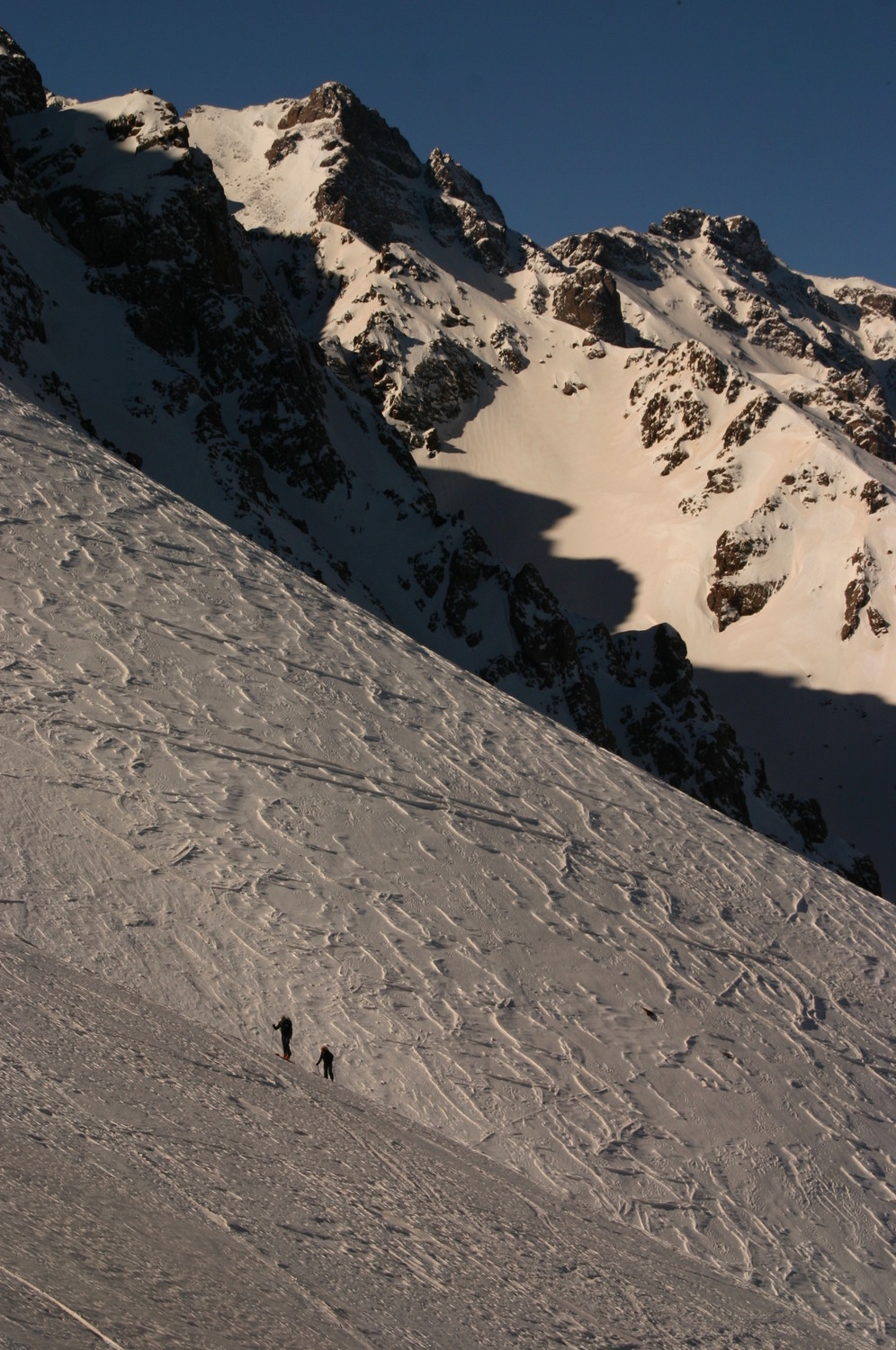 Ski de rando au Tizi 'n' Likemt, Maroc