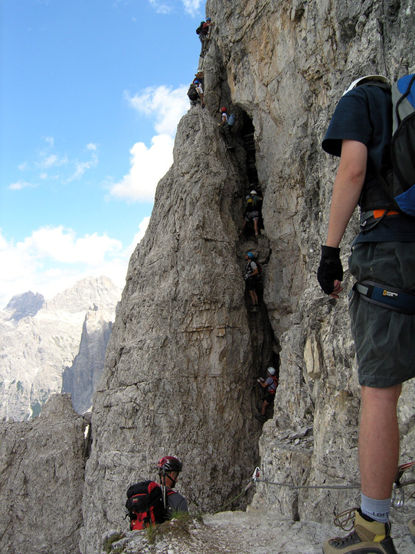 Voie normale de la Torre di Toblin