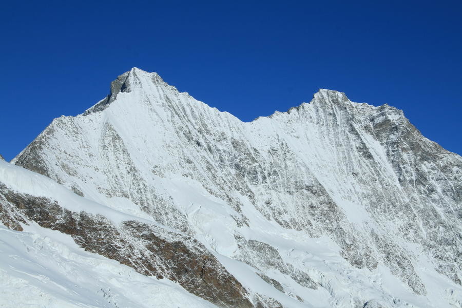 Taschhorn et Dom depuis Mittelallalin