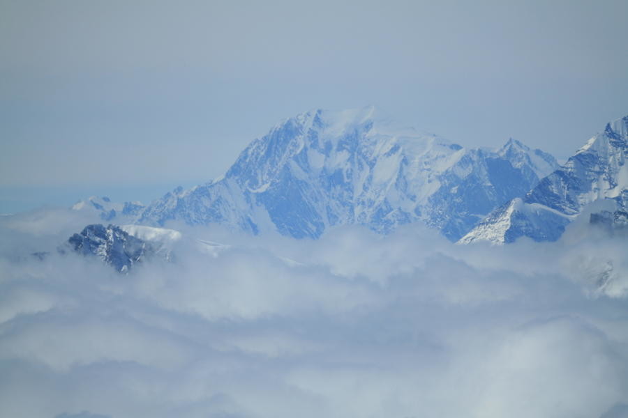 Mont Blanc depuis Allalinhorn