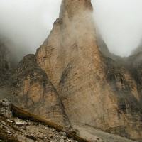 Le Spigolo Giallo de la Cima Piccola (Tre Cime di Lavaredo)
