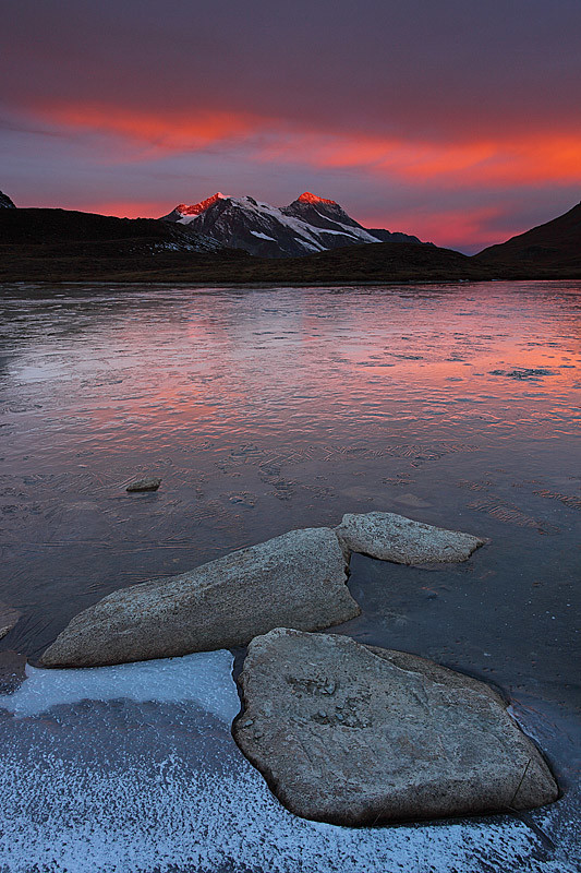 Lumière sur le Mt Pourri