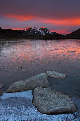 Lumière sur le Mt Pourri Lumière sur le Mt Pourri