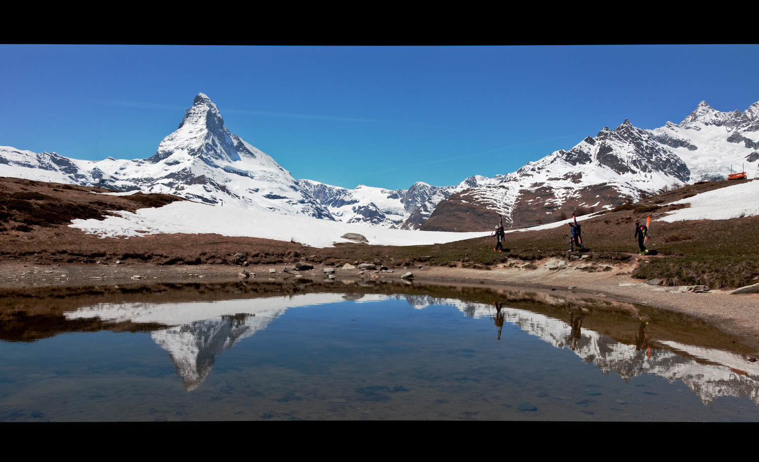 Cervin depuis le massif du Mont Rose